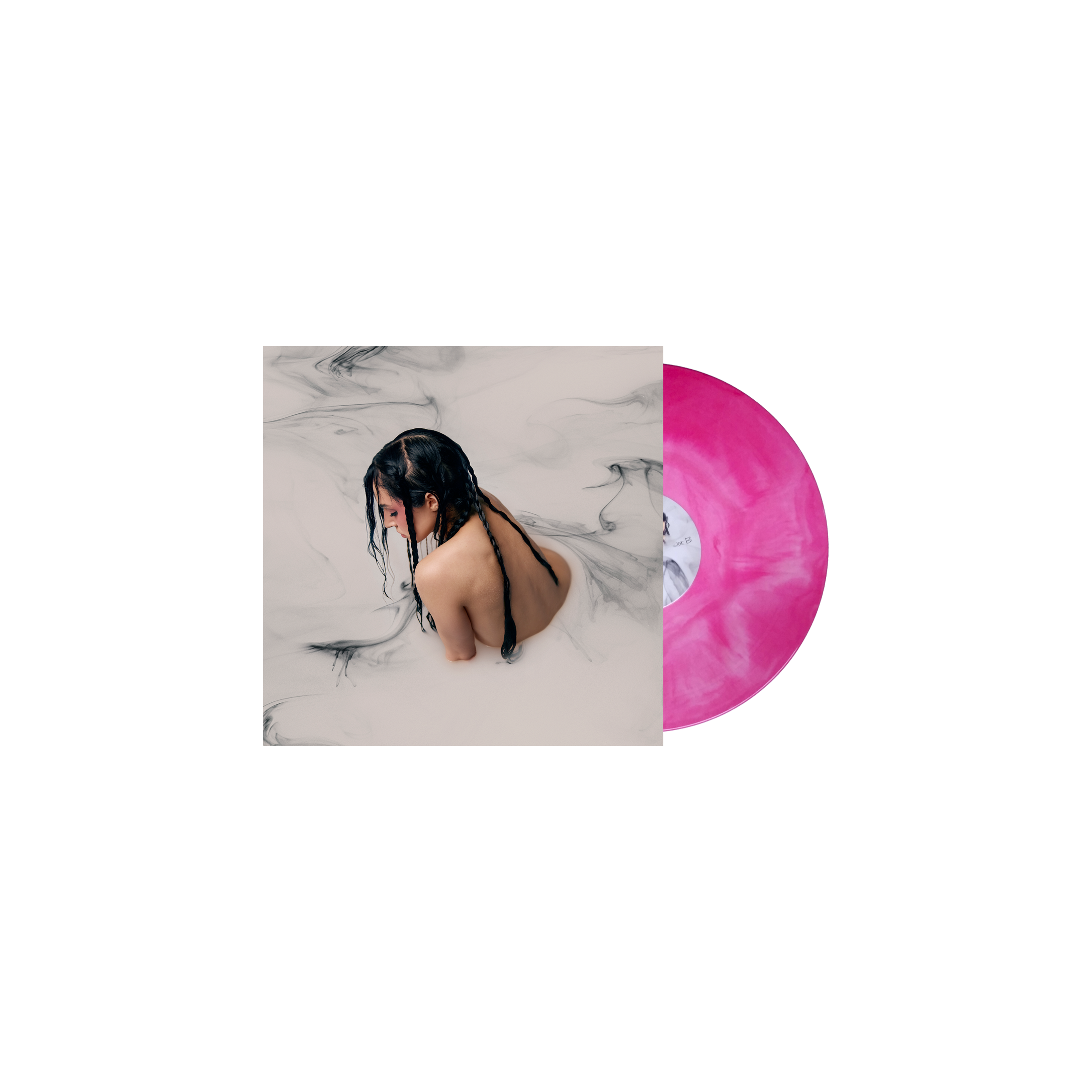 Negative Spaces Pink Galaxy Vinyl